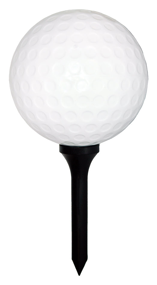 Giant Golf Ball and Black Tee Set