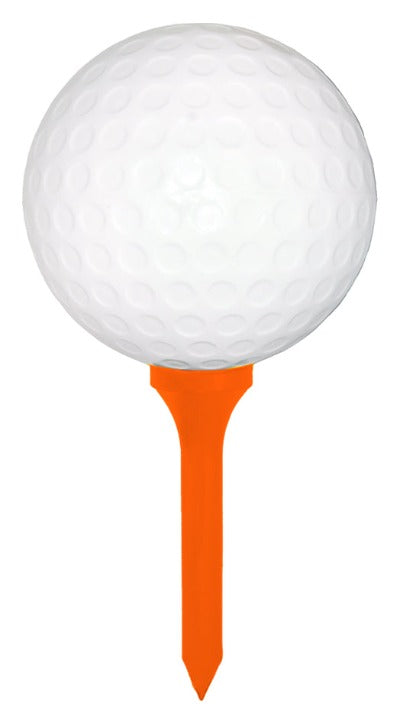 Giant Golf Ball and Orange Tee Set