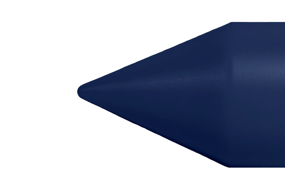 Giant Navy Golf Tee Tip Against A White Background