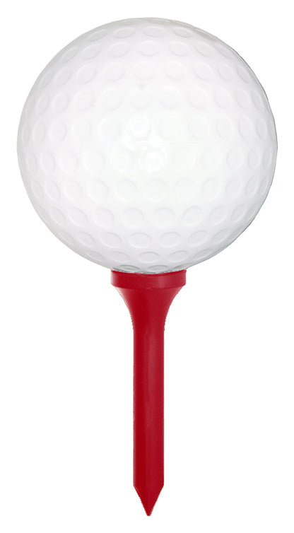 Giant Golf Ball and Tee Set - Red | Sports Decor
