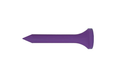 Purple golf tee yard decoration